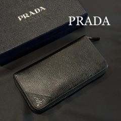 ✨極美品✨PRADA サフィアーノ 長財布 ロケット ブラック レザー