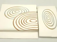 平和屋着物●塩瀬　つけ帯　渦　薄卵色　金彩　正絹　逸品　DAAY0212ob 平和屋着物○塩瀬 つけ帯 渦 薄卵色 金彩 正絹 逸品 DAAY0212ob - メルカリ