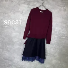 2025年最新】sacai ドッキング ワンピースの人気アイテム - メルカリ