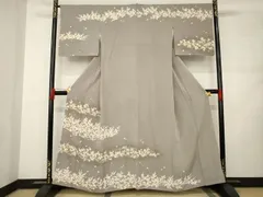 平和屋着物○訪問着 枝花文 梅 橘 金彩 正絹 逸品 AABC9204ck - メルカリ