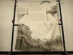 平和屋本店□極上 夏物 男性 重要無形文化財 本場宮古上布 100亀甲