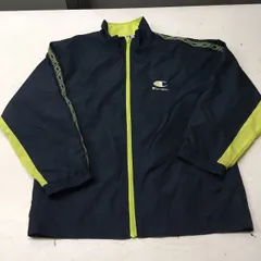 送料無料★champion チャンピオン★ナイロンジャケット　ウィンドブレーカー★ジュニア　140★ネイビー#40627sjj13