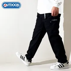 新品 アウトドア プロダクツ OUTDOOR PRODUCTS 裏地メッシュ さらさら快適 TCウェザー ベルト付き 裏地メッシュ カーゴパンツ メンズ ロゴ刺繍入り 黒 M L LL XL ブラック 084930のサムネイル