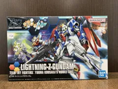 プラモデル (再販)バンダイ 1/144 ライトニングZガンダム HGBF 「ガンダムビルドファイターズトライ」のサムネイル