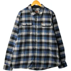 古着 オービス ORVIS 長袖 フランネルチェックシャツ メンズXXL相当/eaa592337