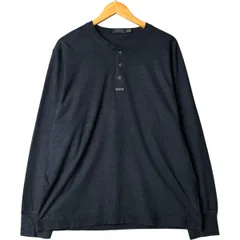 古着 ラルフローレン Ralph Lauren POLO RALPH LAUREN ヘンリーネック サーマルロングTシャツ メンズXL相当/eaa590259
