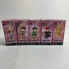 【瀬戸店】未開封 NARUTO -ナルト- NARUTOP99 ワールドコレクタブルフィギュア vol.4 5体セット【701-5389】