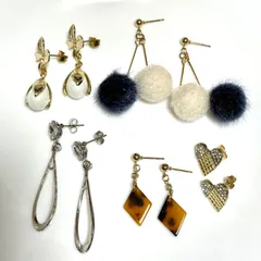 ピアス　５点セット　ハンドメイド　アクセサリー