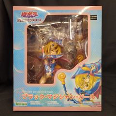 코토부키야 유희왕 듀얼 몬스터즈 블랙 마술사 걸 첫회 특전 첨부 1/7 PVC