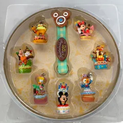 Disney ディズニー 20周年 東京ディズニーランド 20th Anniversary 記念 ストラップセット 箱付き ミッキー ミニー プルート デイジー ドナルド グーフィー チップ デール