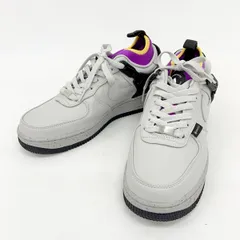 NIKE UNDER COVER ナイキ アンダーカバー スニーカー 美品 AIR FORCE 1 LOW DQ7558-001 GORE-TEX レディース 24.5cm グレー系 靴 IF17222■