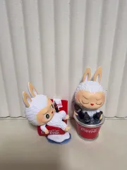 Labubu コカコーラ フィギュア 2種 シンプル 開封済 新品