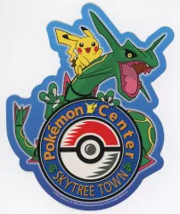 【中古】シール・ステッカー ピカチュウ＆レックウザ ステッカー 「ポケットモンスター」 ポケモンセンタースカイツリータウン限定