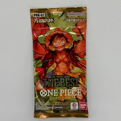 ザ・ベスト THE BEST 新品 未開封 パック ワンピースカード　パラレル狙い