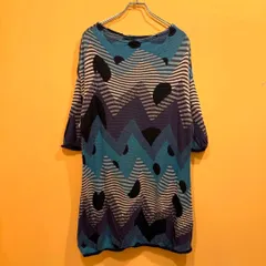 日本製 イオコムイオ センソユニコ カットソーワンピース 38 ニット 【送料込み】