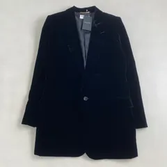 美品 サンローランパリ テーラードジャケット ベルベット SAINT LAURENT ブラック 38のサムネイル