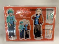 ★【僕のヒーローアカデミア】緑谷出久＆爆豪勝己　アクリルスタンド ＆アクリルチャームトップ