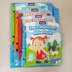 【新品】英語絵本4冊セット📚Zoe’s Adventures／かわいいショートストーリー／知育 英語教材 VTech付属品