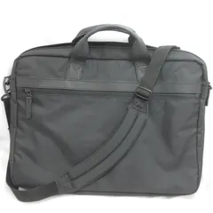 ユニクロ 2WAY ビジネスバッグ ブリーフケース 黒 PC収納可 薄型調整 ショルダー 多機能ポケット付き