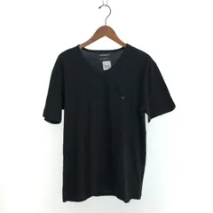 EMPORIO ARMANI エンポリオアルマーニ 半袖カットソー サイズ:L アンダーウェア/コットン100％    ブラック メンズ / 241011011508