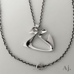 フムフム様 ジョージジェンセン 希少 ブローチ 173 琥珀 Silver 925