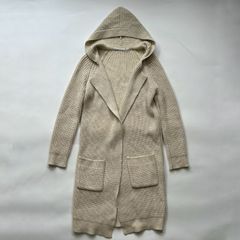 未使用級 IENA イエナ リングツイード ボトルネック コート ブラック