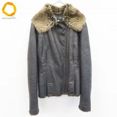 アルマーニジーンズ Armani Jeans フェイクレザー ライダース ジャケット ダブルジップ [w943235]のサムネイル