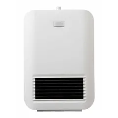 【新品未使用】【未開梱】ORIGINALBASIC 大風量人感セラミックヒーター 1250W メカ式 人感センサー付き ホワイト OB-CHS1-W