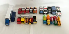 【トミカサイズ パトカー スポーツカー ミニカー】22台セット（欠品あり・まとめ売り）