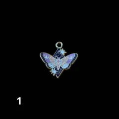 蝶の形状 ペンダントヘッド10種類  A-010