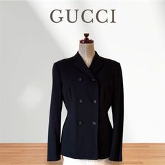 GUCCI テーラードジャケット レディース ブラック - メルカリ