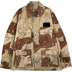 古着 80年代 米軍実品 迷彩柄 6C デザートチョコチップカモ B.D.U ミリタリージャケット USA製 MEDIUM-REGULAR メンズM相当/eaa592103