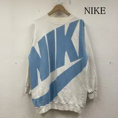 NIKE ナイキ トレーナー 長袖 80s 90s ヴィンテージ スウォッシュ スペルアウト ビッグロゴ トレーナー スウェット マカオ製 紺タグ