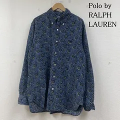 Polo by RALPH LAUREN ポロバイラルフローレン シャツ、ブラウス 長袖 長袖 シャツ ブラウス コーデュロイ ペイズリー 総柄 胸ポケット ボタンダウン
