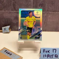 2021 Topps Chrome UEFA Champions League Jude Bellingham Borussia Dortmund Refractor RC ルーキー Rookie カード