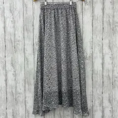 【 Khaju 】カージュ フラワープリントロングスカート 花柄 裏地付きのサムネイル
