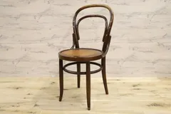 昭和レトロ　秋田木工ベントウッドチェア　曲木ダイニングチェア② 昭和レトロ 秋田木工ベントウッドチェア 曲木ダイニングチェア②