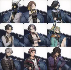 【中古】コースター [単品] 集合 オリジナルコースターセット(9種セット) 「PS5/PS4/Switchソフト BAR ステラアビス ファミ通DXパック 3Dクリスタルセット」 同梱特典