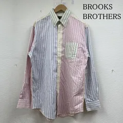 BROOKS BROTHERS ブルックス ブラザーズ シャツ、ブラウス 長袖 長袖 ボタンダウン シャツ Shirt ロングスリーブ クレイジーパターン ノンアイロン ストライプ マルチカラー