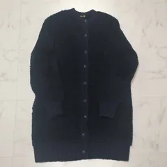 Drawer ケーブルカーディガン　エルボーパッチ　本革　コットン　ネイビー 2025年最新】DRAWER エルボー カーディガンの人気アイテム - メルカリ