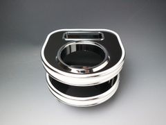 CX-3(15/2〜)サイドテーブル運転席側、助手席側セット レッド　BKｘフルメッキ 限定品CX-3(15⁄2～)サイドテーブル運転席側、助手席側セット レッド