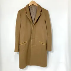 ISAMU KATAYAMA BACKLASH イサムカタヤマバックラッシュ チェスターコート 1619-01 古着  メンズ Mサイズ キャメル アウター A15180◆のサムネイル