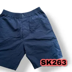 STUDIO NICHOLSON(スタジオ ニコルソン) ハーフパンツ ダークネイビー色 Mサイズ メンズパンツ　管理SK263のサムネイル