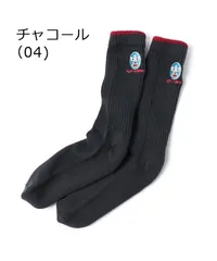 ジムマスター 覆面レスラー刺繍ルーズソックス G666753 チャコール 23 24 25 メンズ レディース 靴下 ソックス 春夏 秋冬