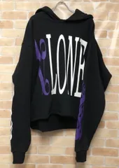 ★値下げ★USA製★VLONE Palm Angels コラボ パーカー XL VLONE x Palm Angels Hoodie Black Purple (VLOW082) 2018 Men's