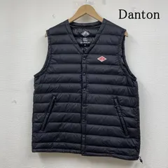 【美品】ダントン　ダウンベスト　サイズ36 チャコールグレー DANTON - DANTON / ダントン | インナー ダウン ベスト | 36