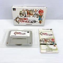 ◆任天堂 SFC スーパーファミコンSQUARESOFT クロノトリガー  箱・取説付き 中古品◆