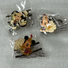 未開封★TDS アブーズ・バザール ピンバッジ3個セット クリスマス アラビアン ディズニー