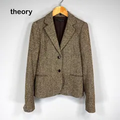 ◆theory/セオリー 織り柄 2釦 ツイード ジャケット グレー 40 メンズ STYLISH TWEED | WOMEN（レディース）｜Theory 公式通販サイト