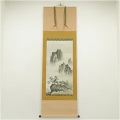 【真作】【WISH】伊藤渓水 日本画 掛軸 絹本 ◆秋山水・人物逸品　　〇師平井直水、山元春挙、文帝展入選、早苗会会員 #19030005 2025年最新Yahoo!オークション -渓水(絵画)の中古品・新品・未使用品一覧